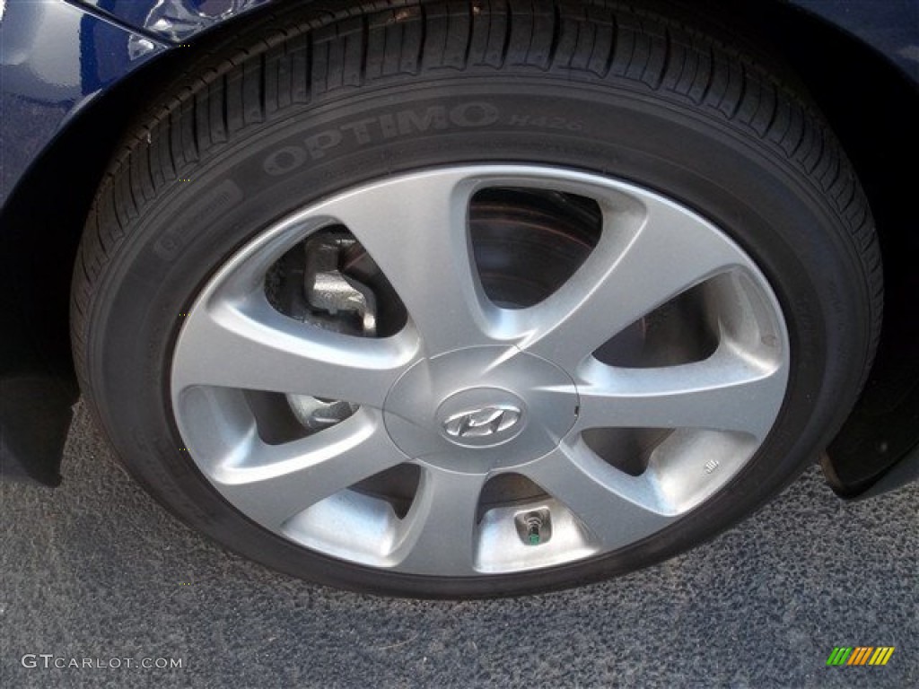 2013 Elantra Limited - Indigo Night / Gray photo #2