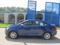 2013 Blue Topaz Metallic Chevrolet Sonic LT Sedan  photo #2
