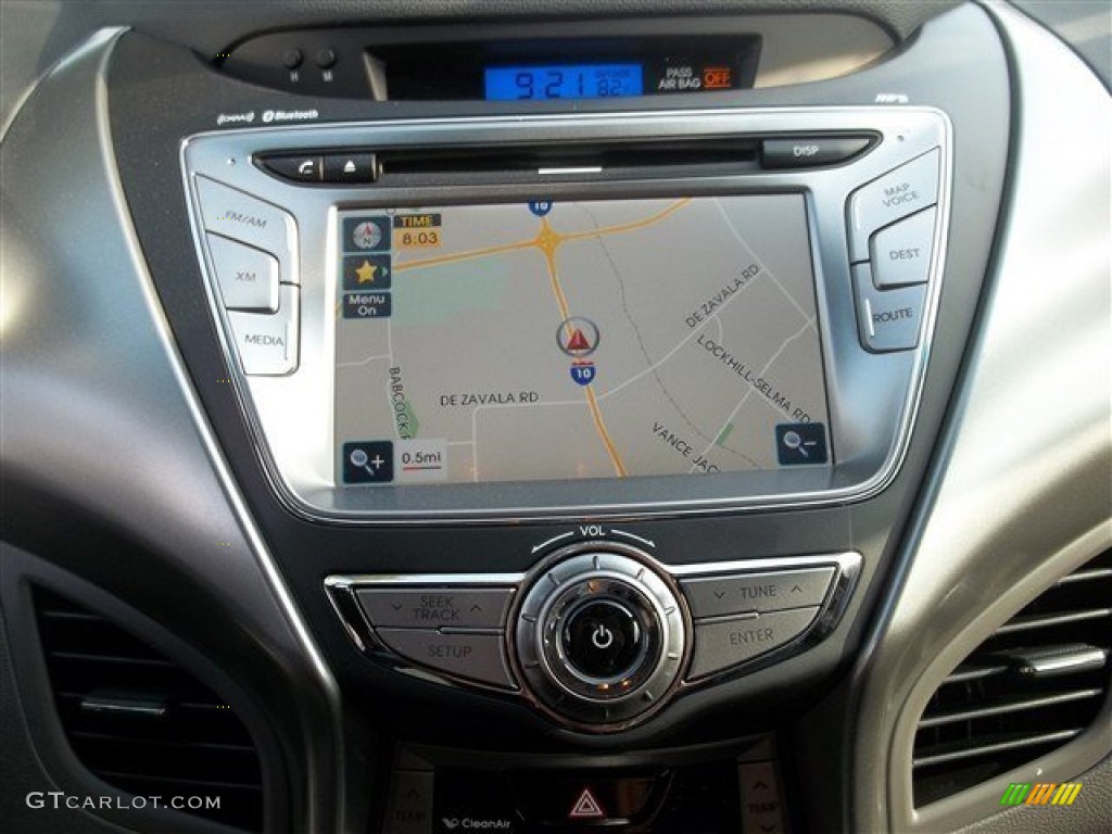 2013 Elantra Limited - Indigo Night / Gray photo #20