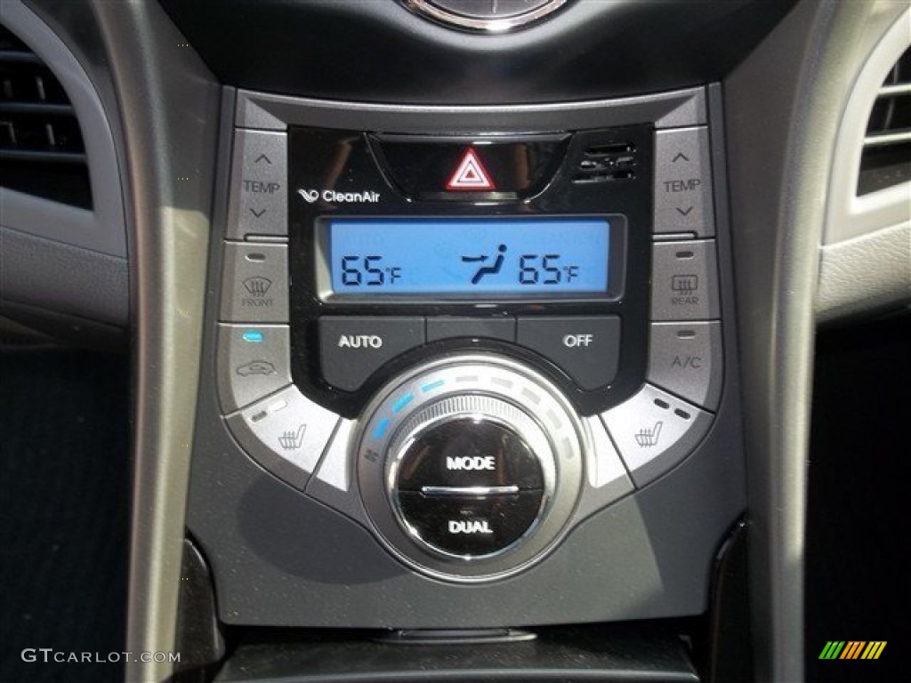 2013 Elantra Limited - Indigo Night / Gray photo #23