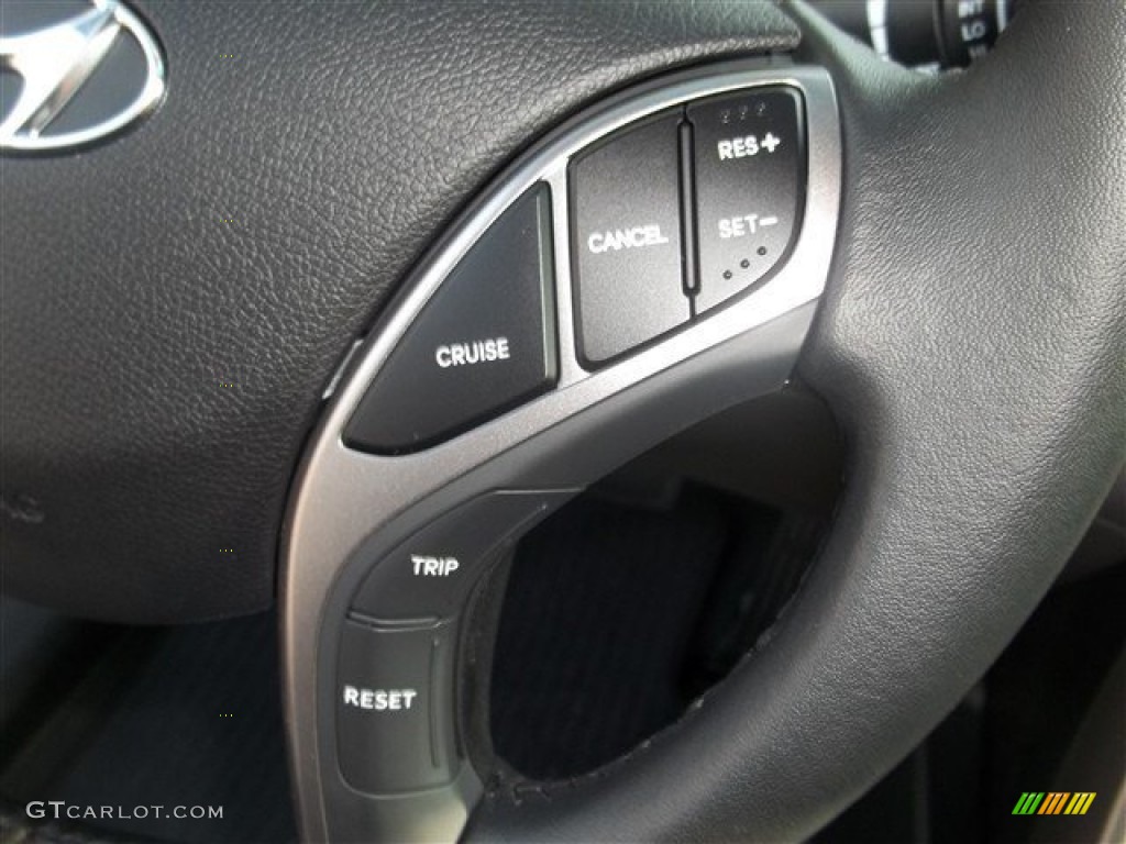 2013 Elantra Limited - Indigo Night / Gray photo #27