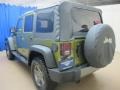 2010 Rescue Green Metallic Jeep Wrangler Unlimited Sport 4x4  photo #6