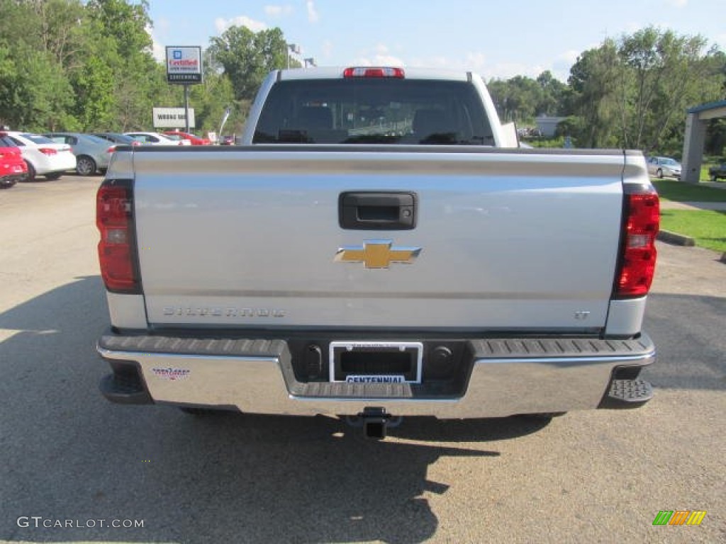 2014 Silverado 1500 LT Double Cab 4x4 - Silver Ice Metallic / Jet Black/Dark Ash photo #5