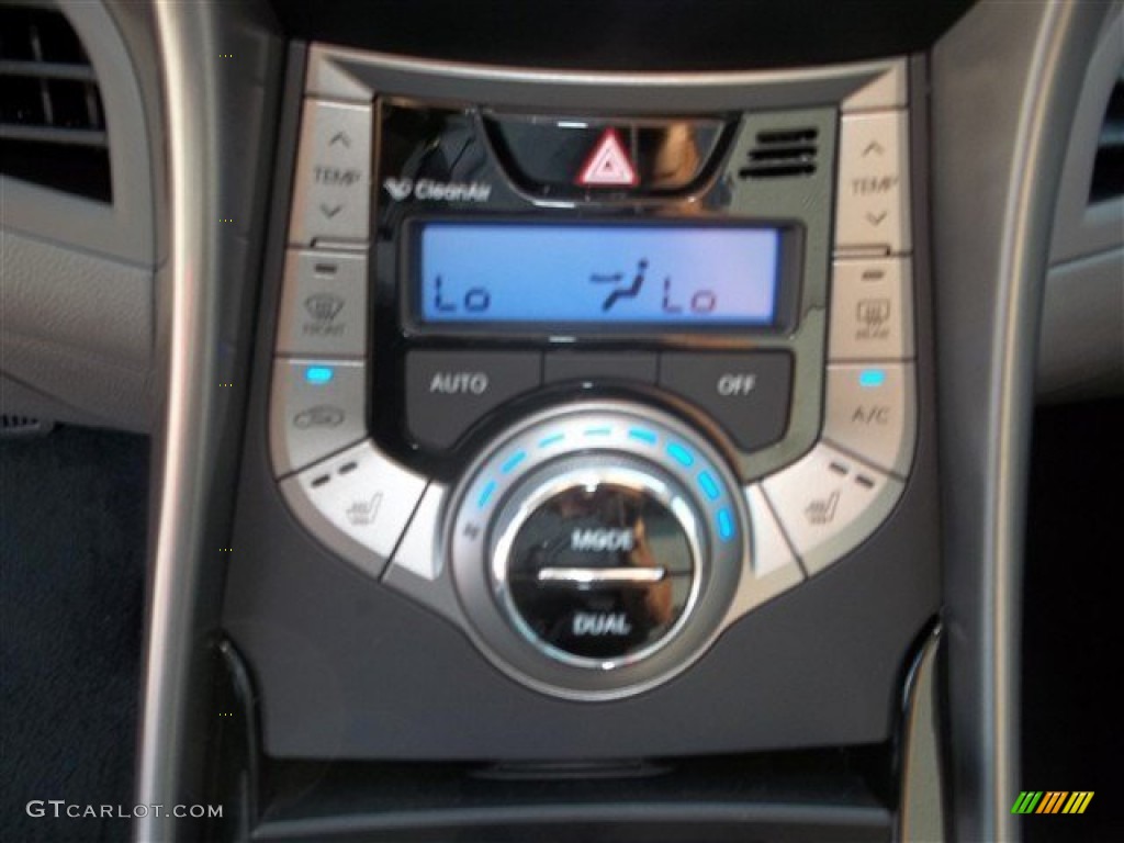 2013 Elantra Limited - Titanium Gray Metallic / Gray photo #19