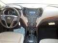 Beige 2013 Hyundai Santa Fe GLS AWD Dashboard