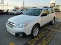 2014 Satin White Pearl Subaru Outback 2.5i  photo #3