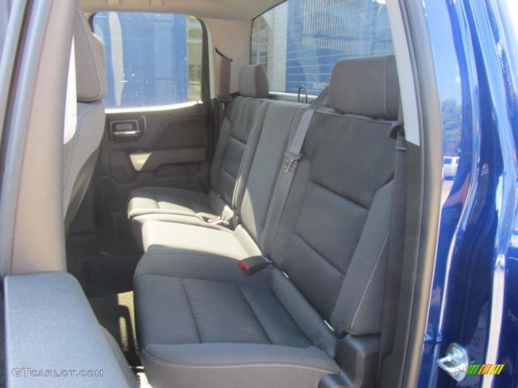 2014 Silverado 1500 LT Double Cab 4x4 - Blue Topaz Metallic / Jet Black photo #14