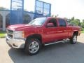 2014 Victory Red Chevrolet Silverado 2500HD LTZ Crew Cab 4x4  photo #1