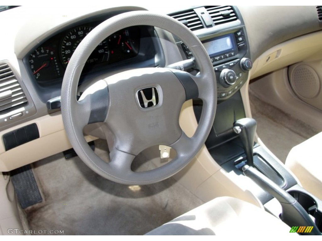 2005 Accord DX Sedan - Taffeta White / Ivory photo #5
