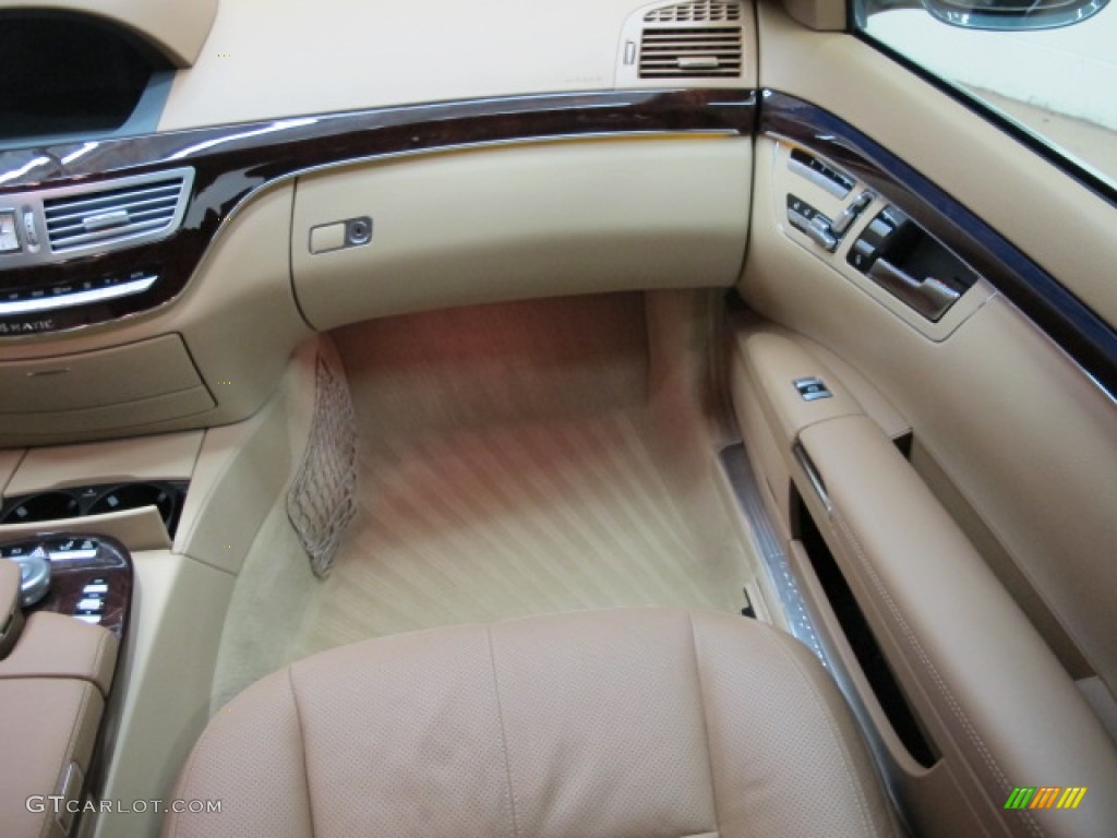2007 S 550 4Matic Sedan - Jade Green Metallic / Cashmere/Savanna photo #26