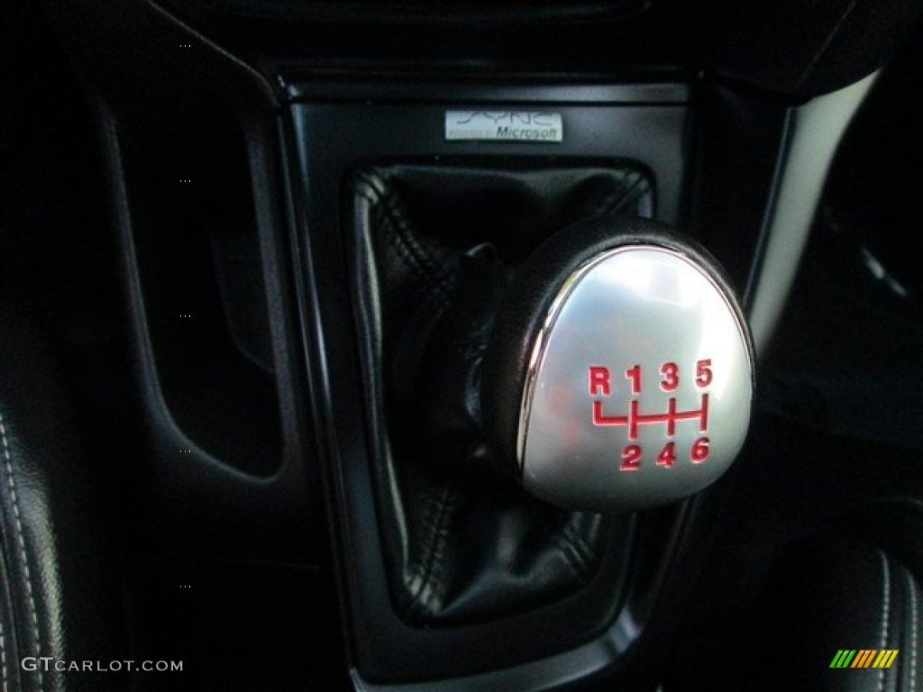 2013 Focus ST Hatchback - Tuxedo Black / ST Smoke Storm Recaro Seats photo #17