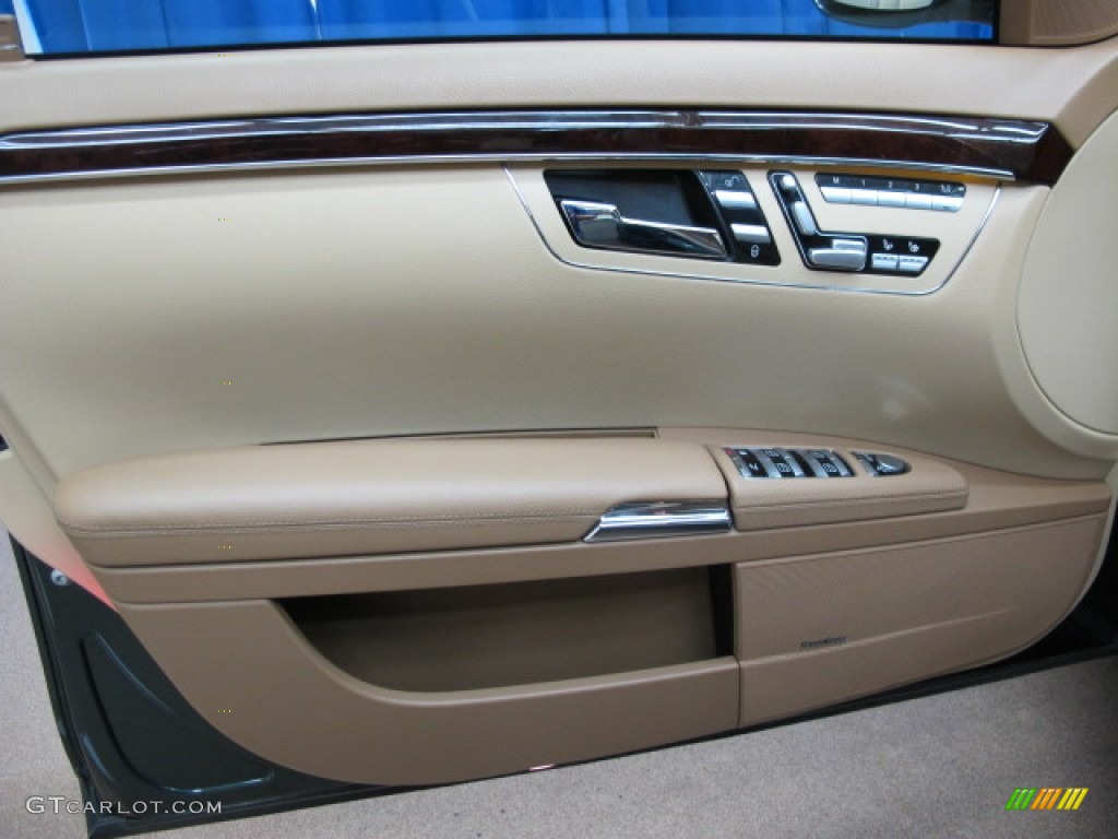 2007 S 550 4Matic Sedan - Jade Green Metallic / Cashmere/Savanna photo #35