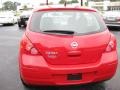 2012 Red Alert Nissan Versa 1.8 S Hatchback  photo #5