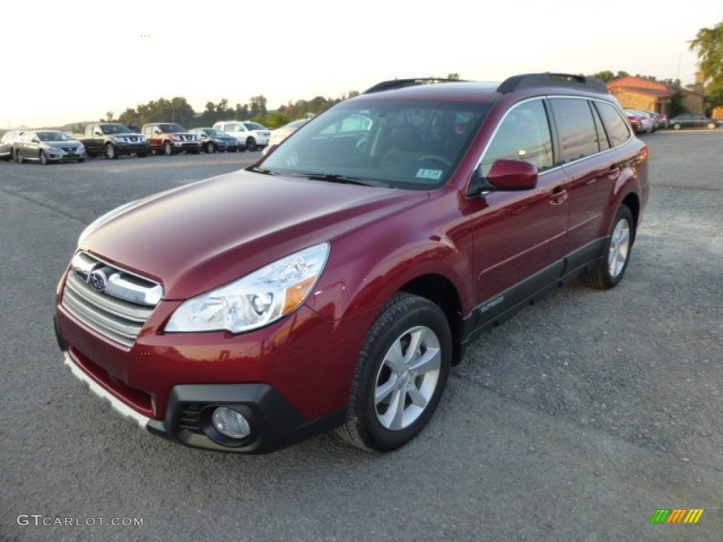 Venetian Red Pearl 2014 Subaru Outback 2.5i Limited Exterior Photo #84722707