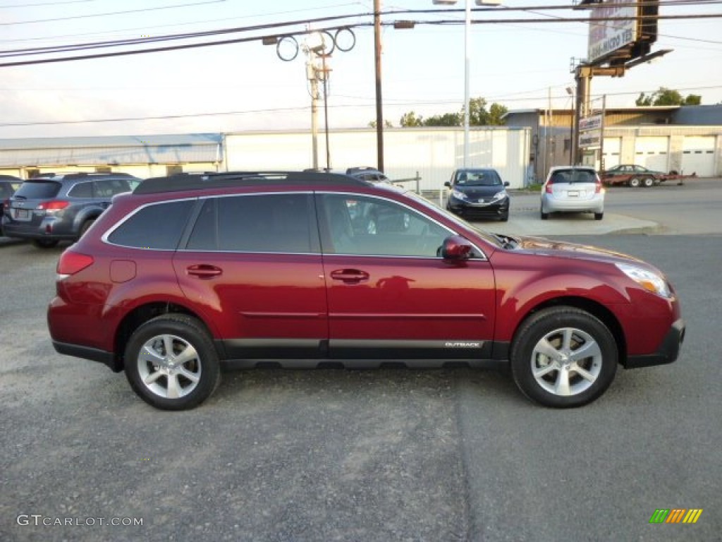 Venetian Red Pearl 2014 Subaru Outback 2.5i Limited Exterior Photo #84722764
