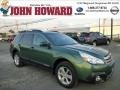 2014 Cypress Green Pearl Subaru Outback 2.5i Premium  photo #1