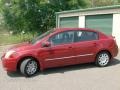 2012 Red Brick Nissan Sentra 2.0 S  photo #1