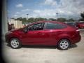 Ruby Red - Fiesta SE Sedan Photo No. 2