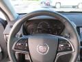 Light Platinum/Jet Black Accents 2013 Cadillac ATS 3.6L Premium AWD Steering Wheel