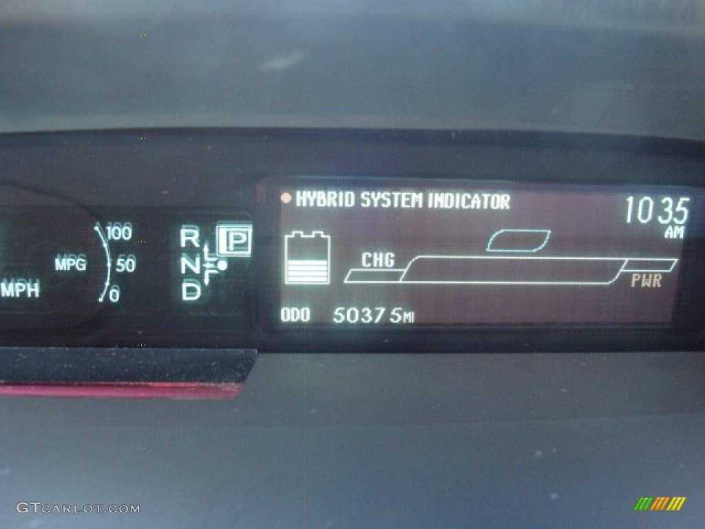 2010 Prius Hybrid II - Classic Silver Metallic / Dark Gray photo #10