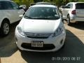 2012 Oxford White Ford Fiesta SEL Sedan  photo #1