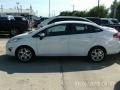 2012 Oxford White Ford Fiesta SEL Sedan  photo #3