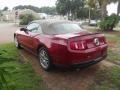 2012 Red Candy Metallic Ford Mustang V6 Premium Convertible  photo #3