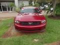 2012 Red Candy Metallic Ford Mustang V6 Premium Convertible  photo #13