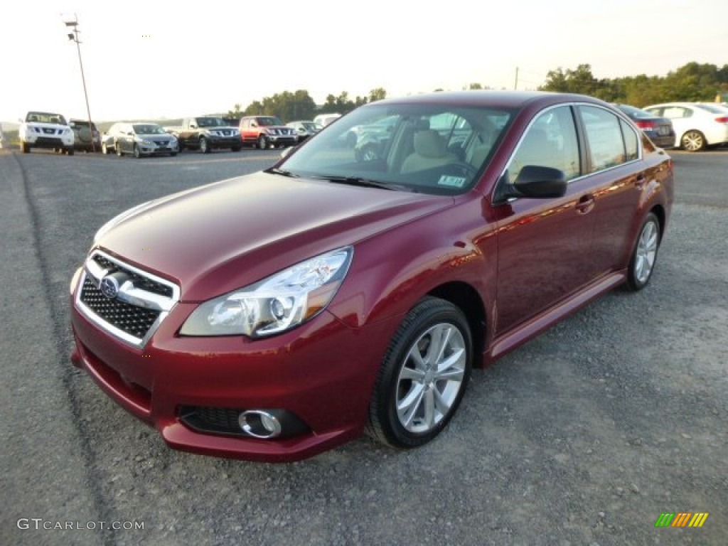 Venetian Red Pearl 2014 Subaru Legacy 2.5i Premium Exterior Photo #84725659