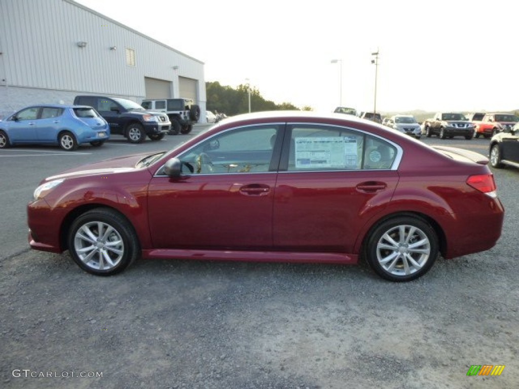 Venetian Red Pearl 2014 Subaru Legacy 2.5i Premium Exterior Photo #84725683
