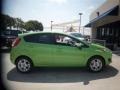 2014 Green Envy Ford Fiesta SE Hatchback  photo #6