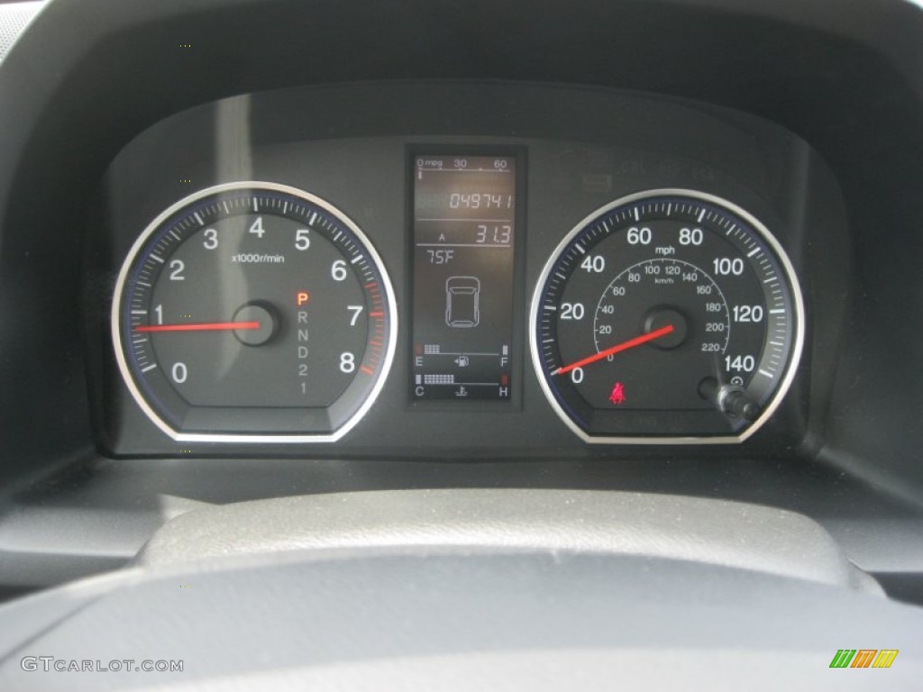 2009 CR-V EX-L 4WD - Tango Red Pearl / Gray photo #19