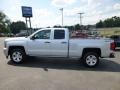 2014 Silver Ice Metallic Chevrolet Silverado 1500 LTZ Z71 Double Cab 4x4  photo #4