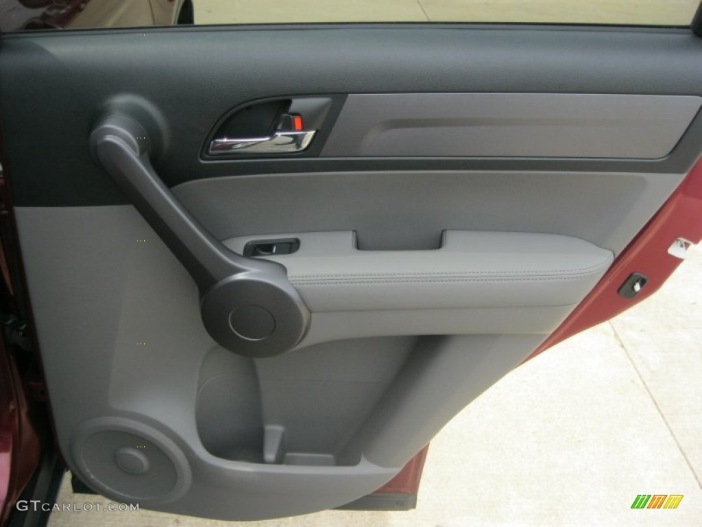 2009 CR-V EX-L 4WD - Tango Red Pearl / Gray photo #30