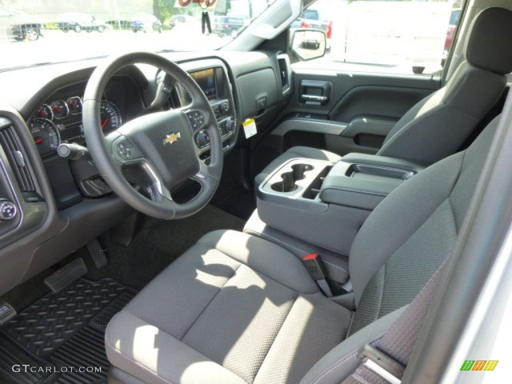 2014 Silverado 1500 LTZ Z71 Double Cab 4x4 - Silver Ice Metallic / Jet Black photo #16