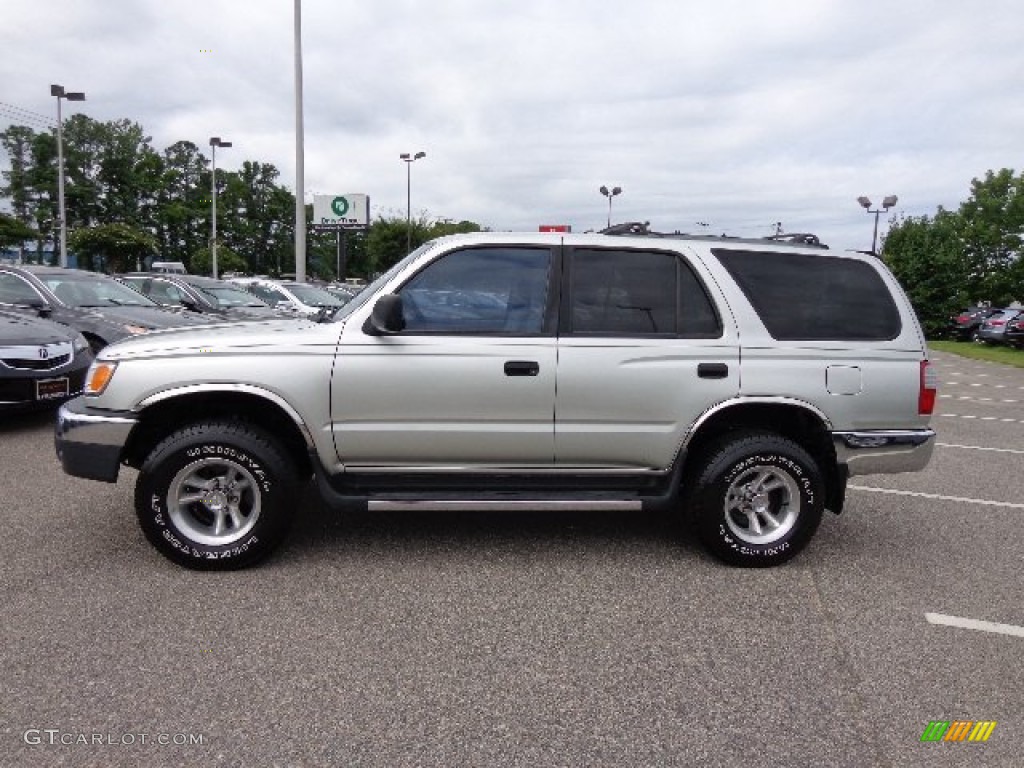 2000 4Runner 4x4 - Millennium Silver Metallic / Gray photo #3