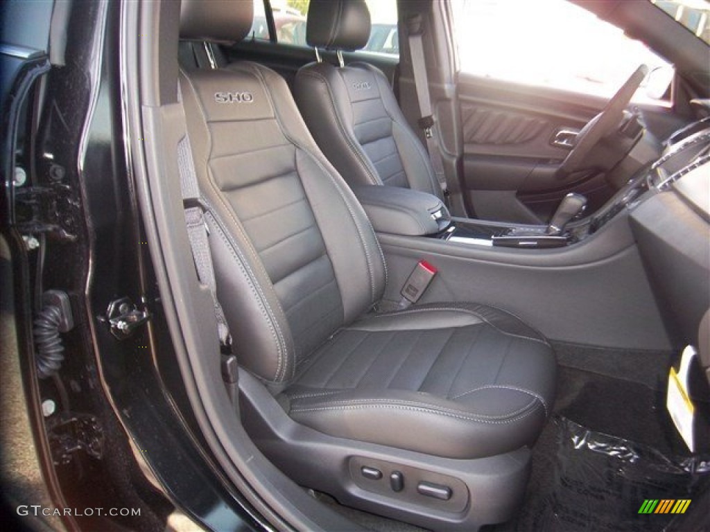 Charcoal Black Interior 2014 Ford Taurus SHO AWD Photo #84729007