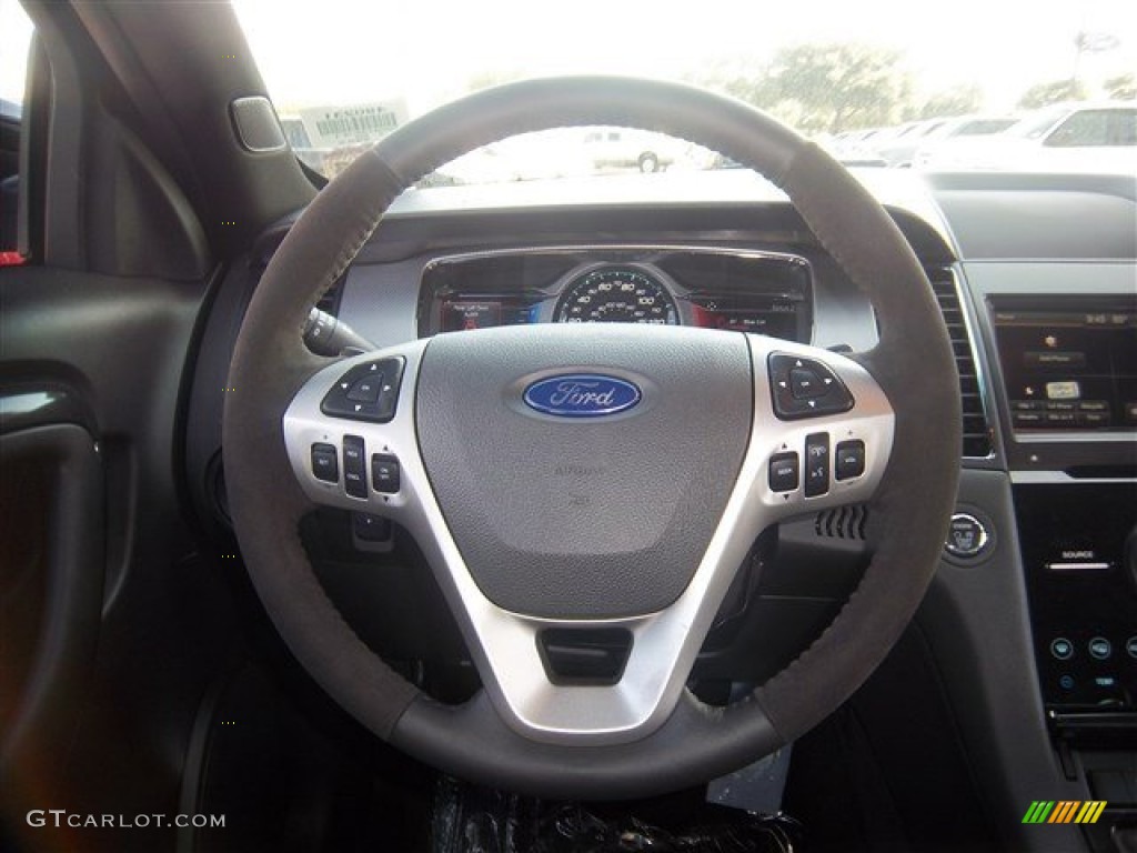 2014 Taurus SHO AWD - Tuxedo Black / Charcoal Black photo #16