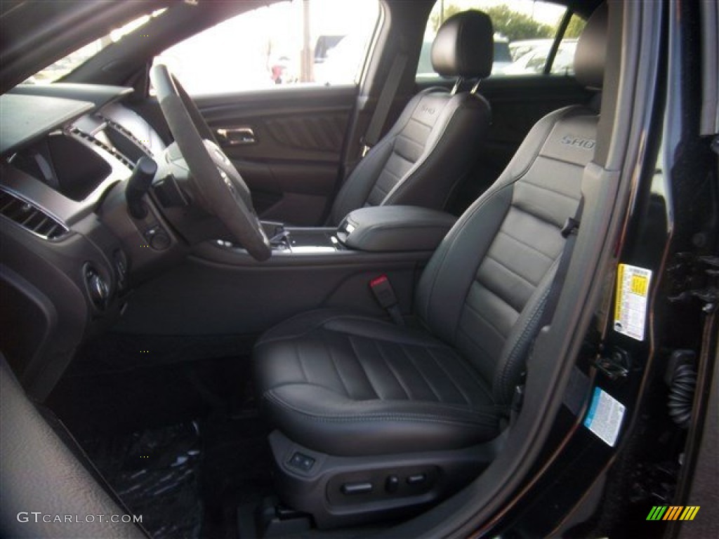 Charcoal Black Interior 2014 Ford Taurus SHO AWD Photo #84729232