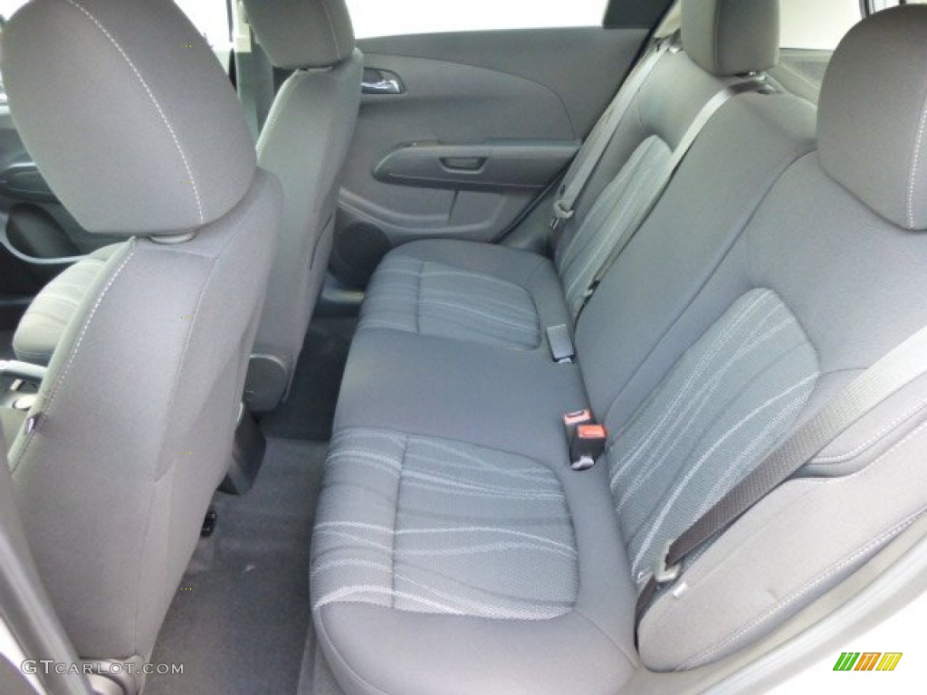 2013 Chevrolet Sonic LT Hatch Rear Seat Photo #84729493
