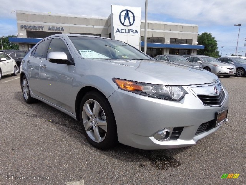 2012 TSX Sedan - Forged Silver Metallic / Ebony photo #9