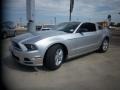 Ingot Silver - Mustang V6 Coupe Photo No. 1