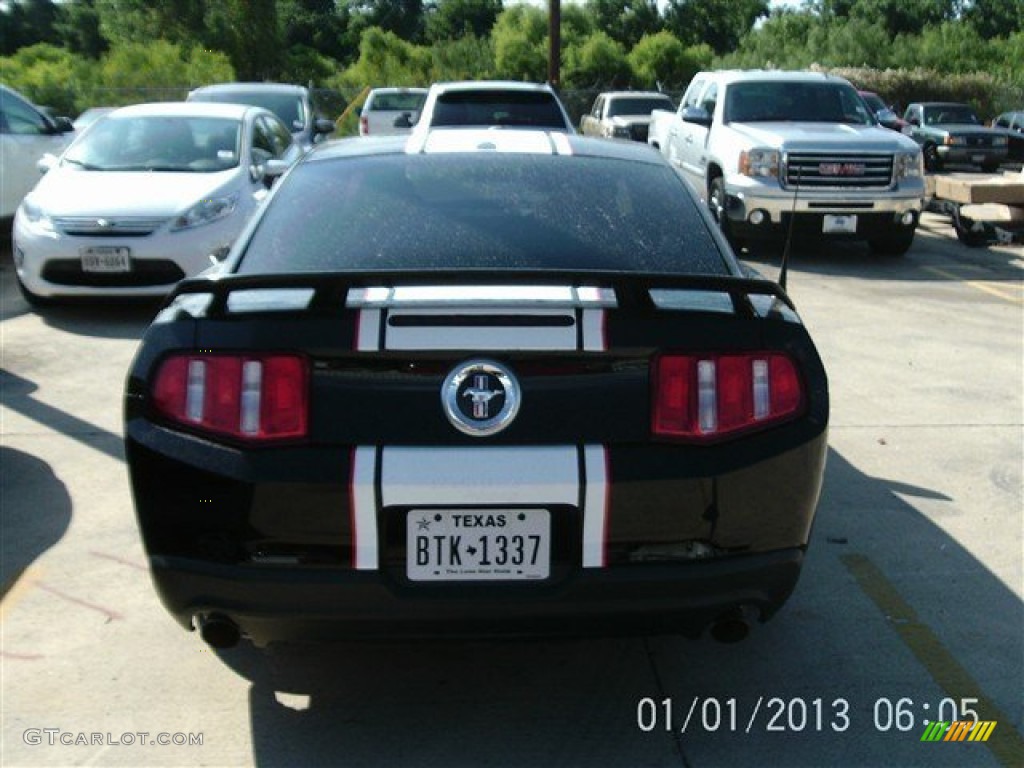 2011 Mustang V6 Coupe - Ebony Black / Charcoal Black photo #4