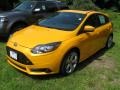 2013 Tangerine Scream Tri-Coat Ford Focus ST Hatchback  photo #1