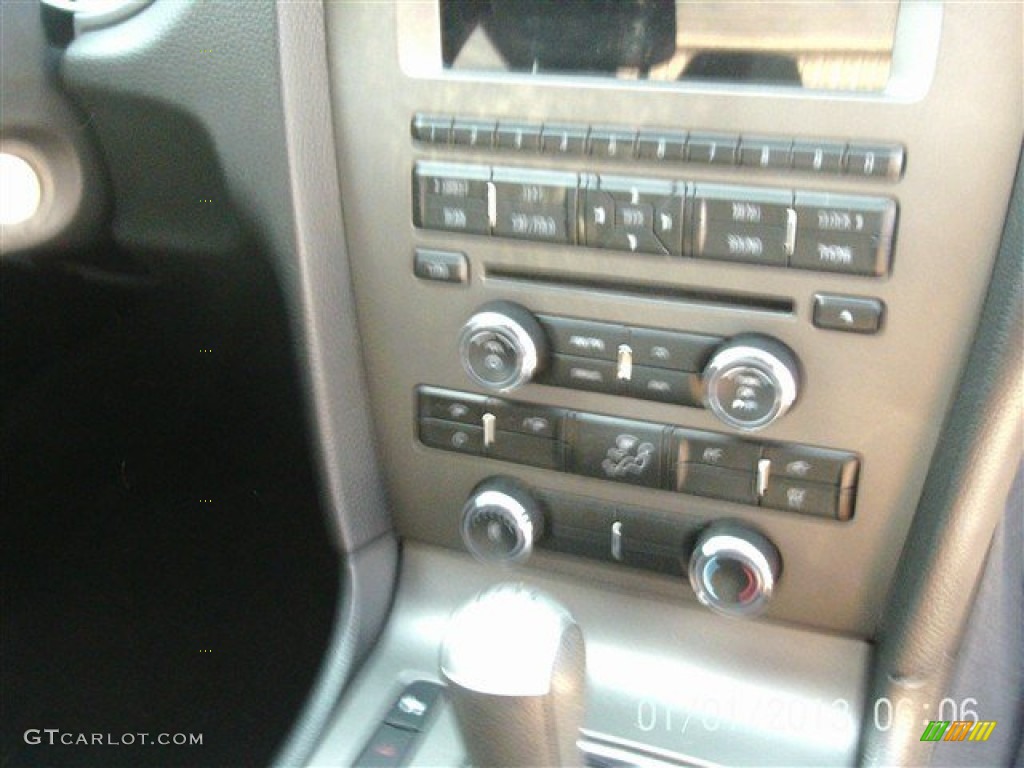 2011 Mustang V6 Coupe - Ebony Black / Charcoal Black photo #9