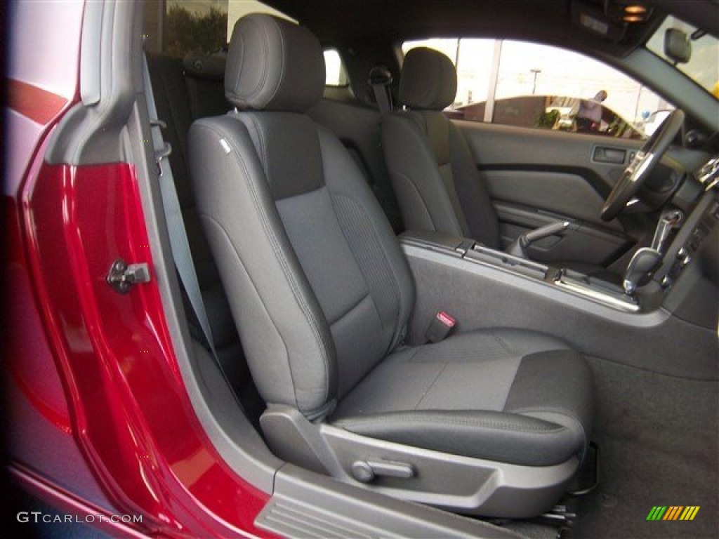 2014 Mustang V6 Coupe - Ruby Red / Charcoal Black photo #7