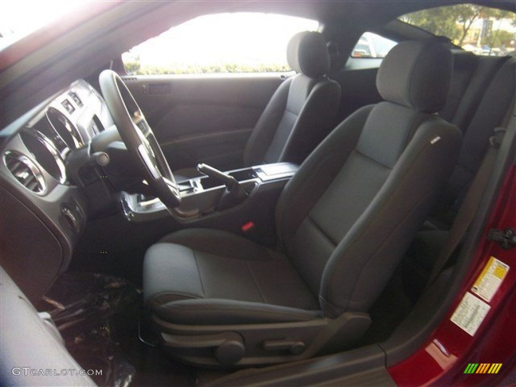 2014 Mustang V6 Coupe - Ruby Red / Charcoal Black photo #15