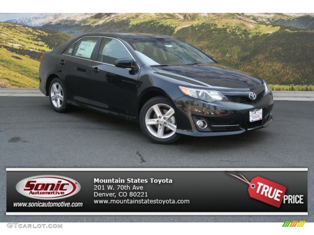 2013 Camry SE - Cosmic Gray Metallic / Black/Ash photo #1