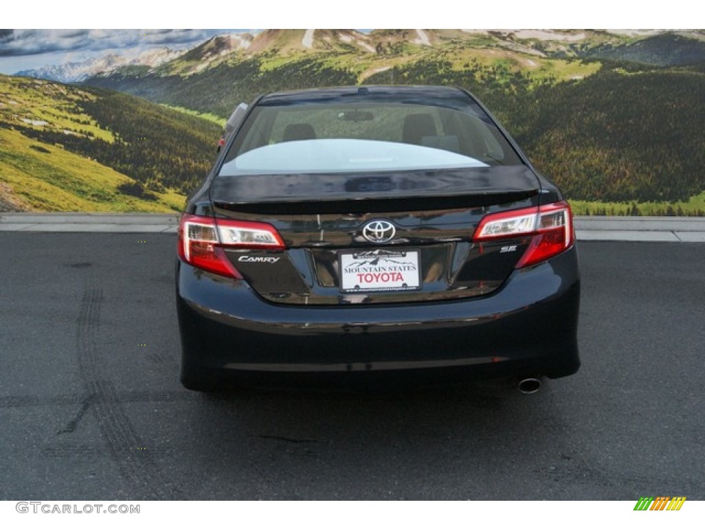 2013 Camry SE - Cosmic Gray Metallic / Black/Ash photo #4