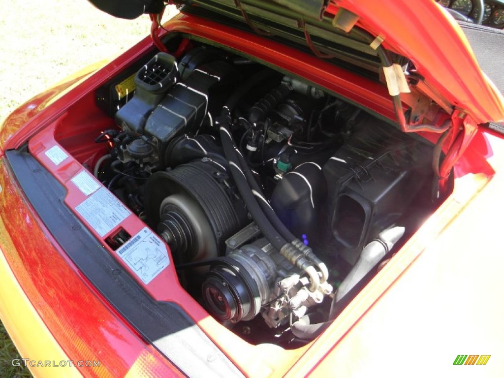 1995 Porsche 911 Carrera 4 Cabriolet 3.6 Liter OHC 12V Flat 6 Cylinder Engine Photo #84732655
